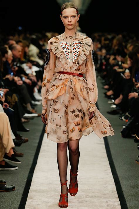 best butterfly print runway outfits.